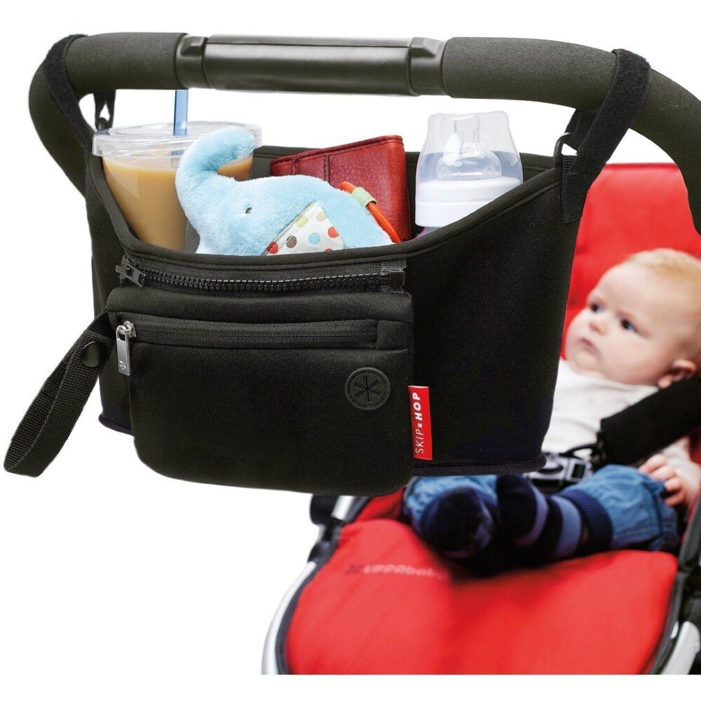 Organizador coche SKIP HOP negro liso