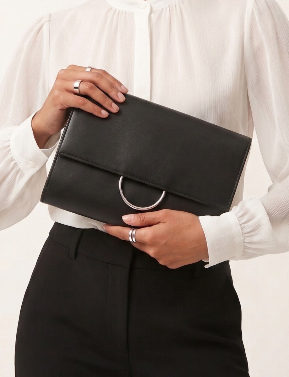 Cartera Nora - Negro 