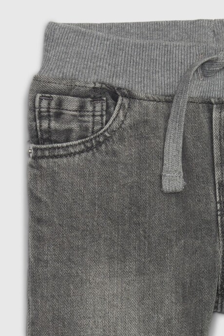 Jean Slim Toddler Niño Grey