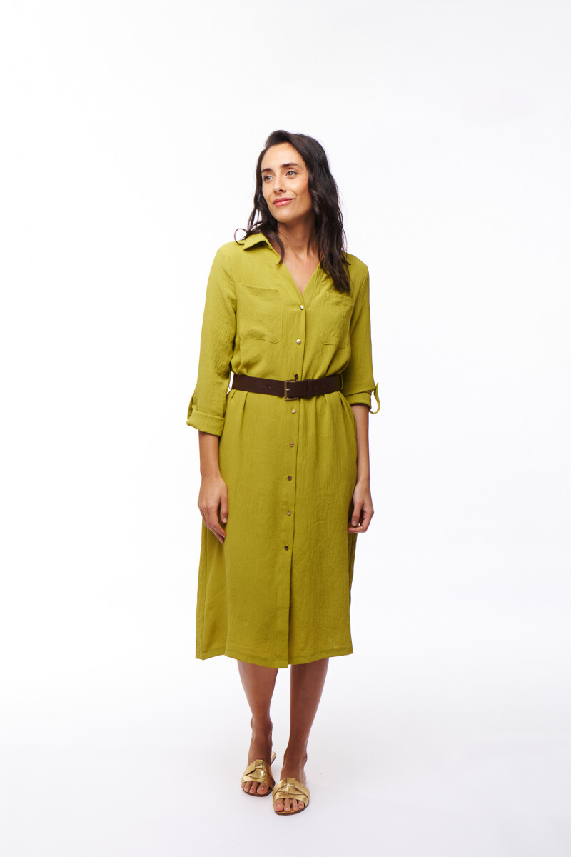 VESTIDO TANYA VERDE LIMA