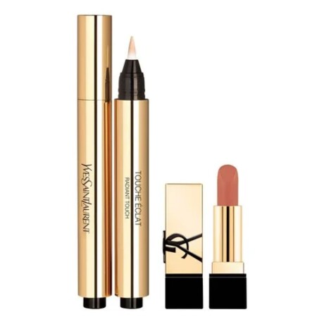 Set YSL Corrector Touch Eclat + Labial Mini Rouge Pur Set YSL Corrector Touch Eclat + Labial Mini Rouge Pur