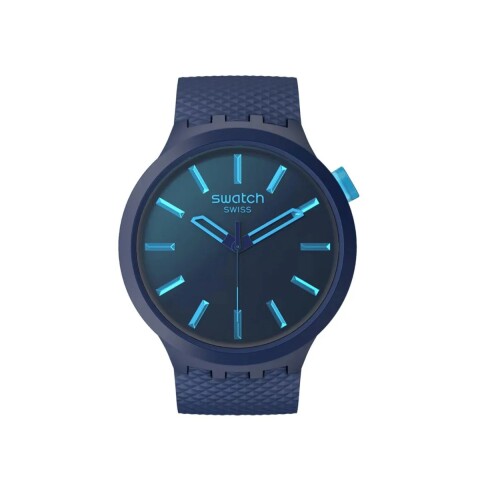 Reloj Swatch SB05N113 Indigo Glow unisex de silicona azul Reloj Swatch Sb05n113 Indigo Glow Unisex De Silicona Azul