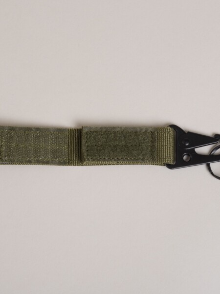 BOTEIN MOSQUETON VERDE MILITAR