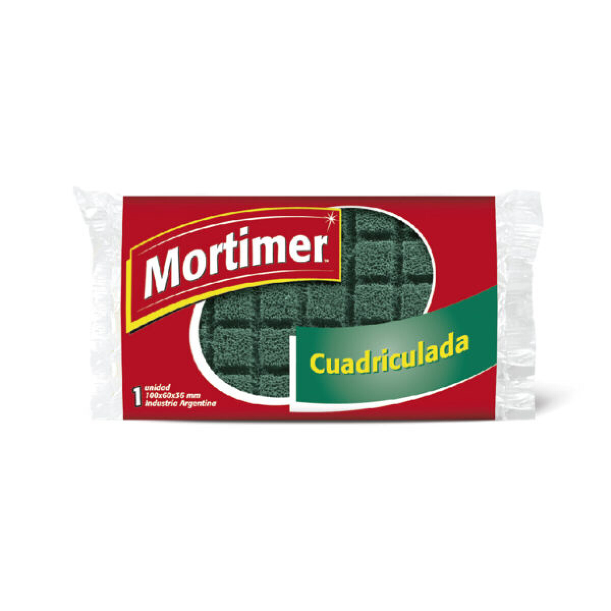 Mortimer Fibra Esponja Cuadriculada 