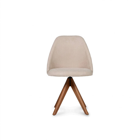 Silla Giratoria Karol 141- Tela Microfibra 228 (Beige)