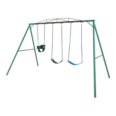 Hamaca de Plaza con 2 hamacas de cincha y 1 hamca de bebé altura 2,15 mts Hamaca de Plaza con 2 hamacas de cincha y 1 hamca de bebé altura 2,15 mts