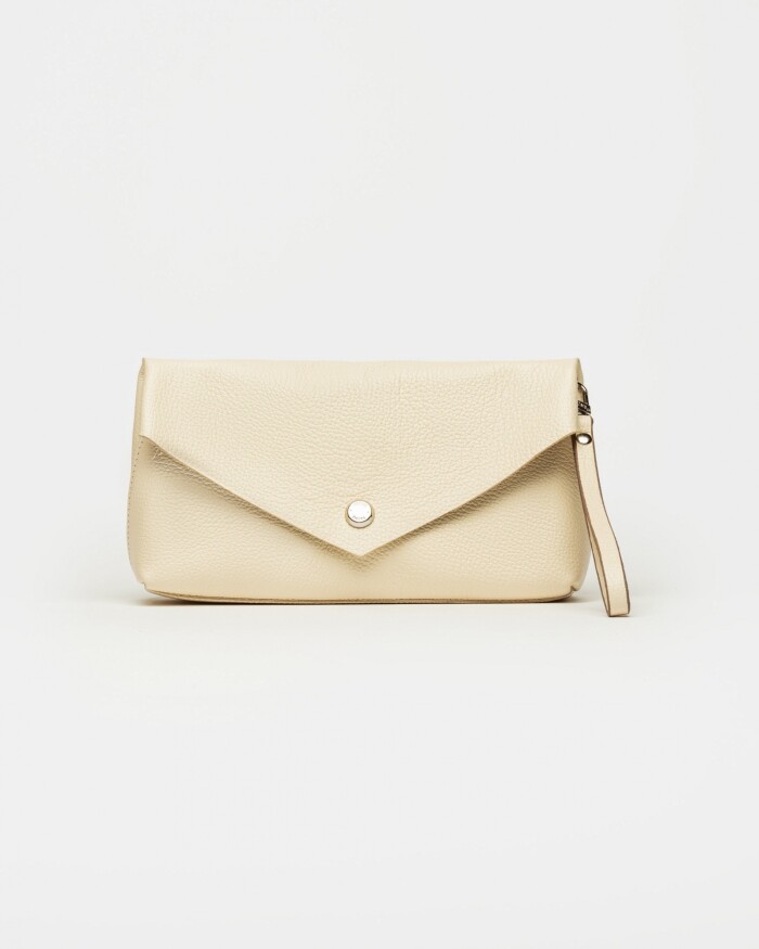 Sobre Eva en cuero graneado Natural