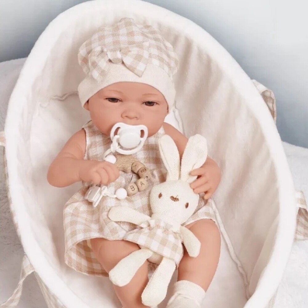 Muñeca OLIVE con accesorios beige NEWBORN Muñeca OLIVE con accesorios beige NEWBORN