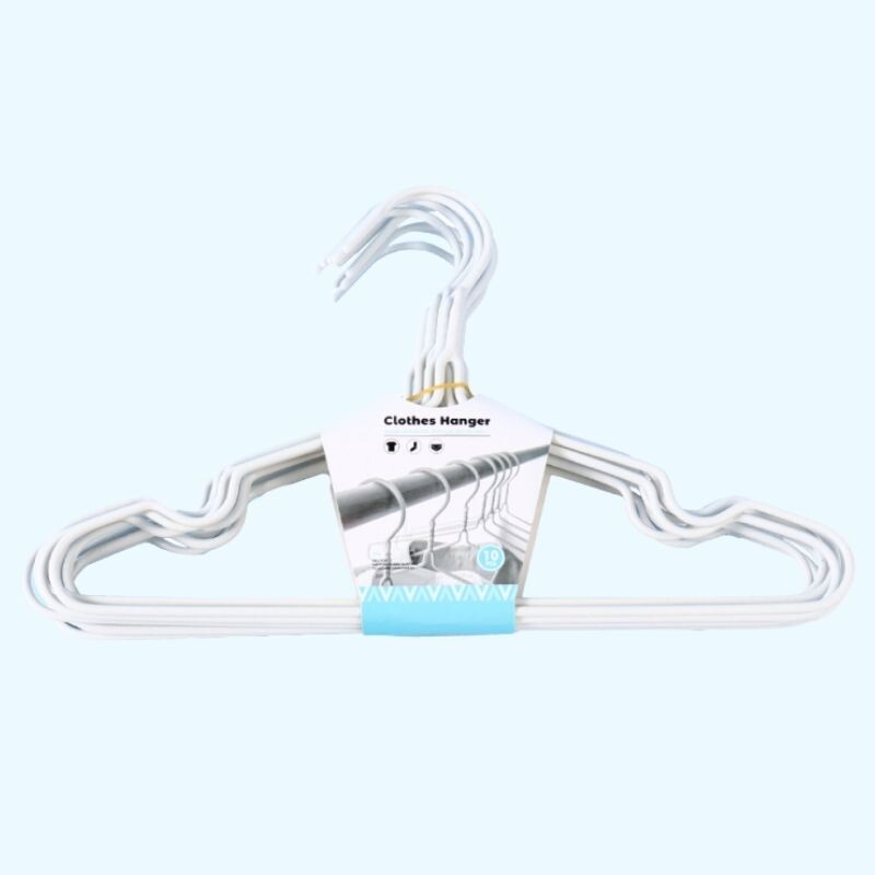 Perchas Pequeñas Revestidas - Off White - 10 Unidades Perchas Pequeñas Revestidas - Off White - 10 Unidades