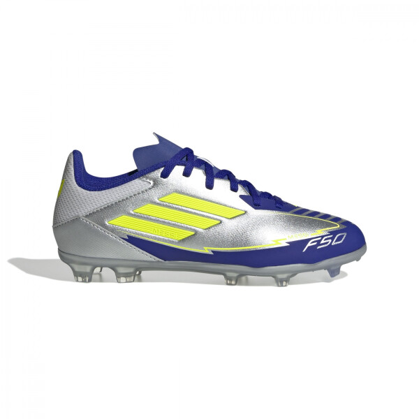 Championes Futbol Cancha ADIDAS CALZADO F50 LEAGUE FG/MG J MESSI de Niños - IH0924 Plata-amarillo