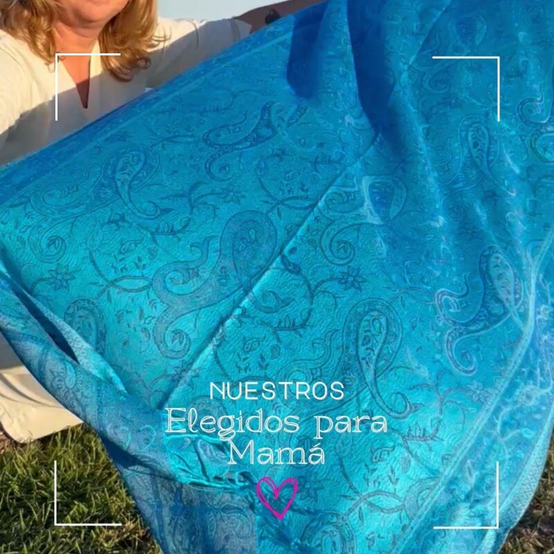 PASHMINA Turquesa