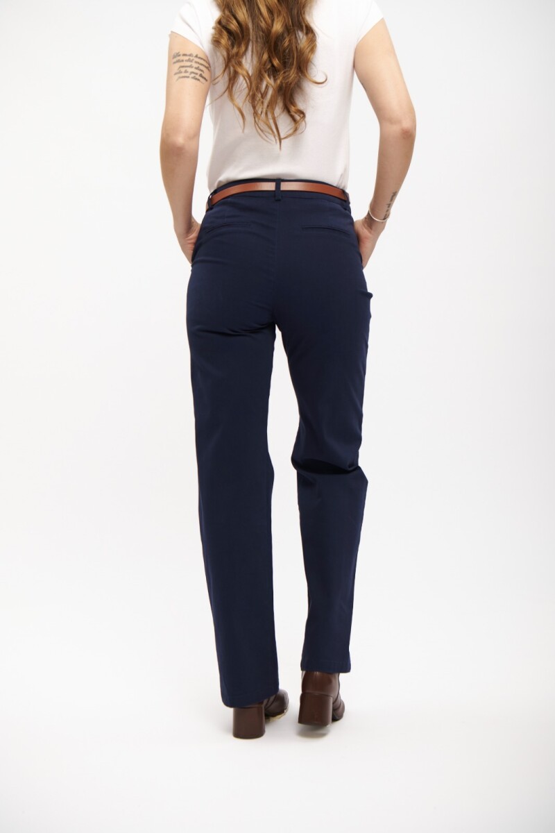 PANTALON WIDE ACTIVE AZUL OSCURO