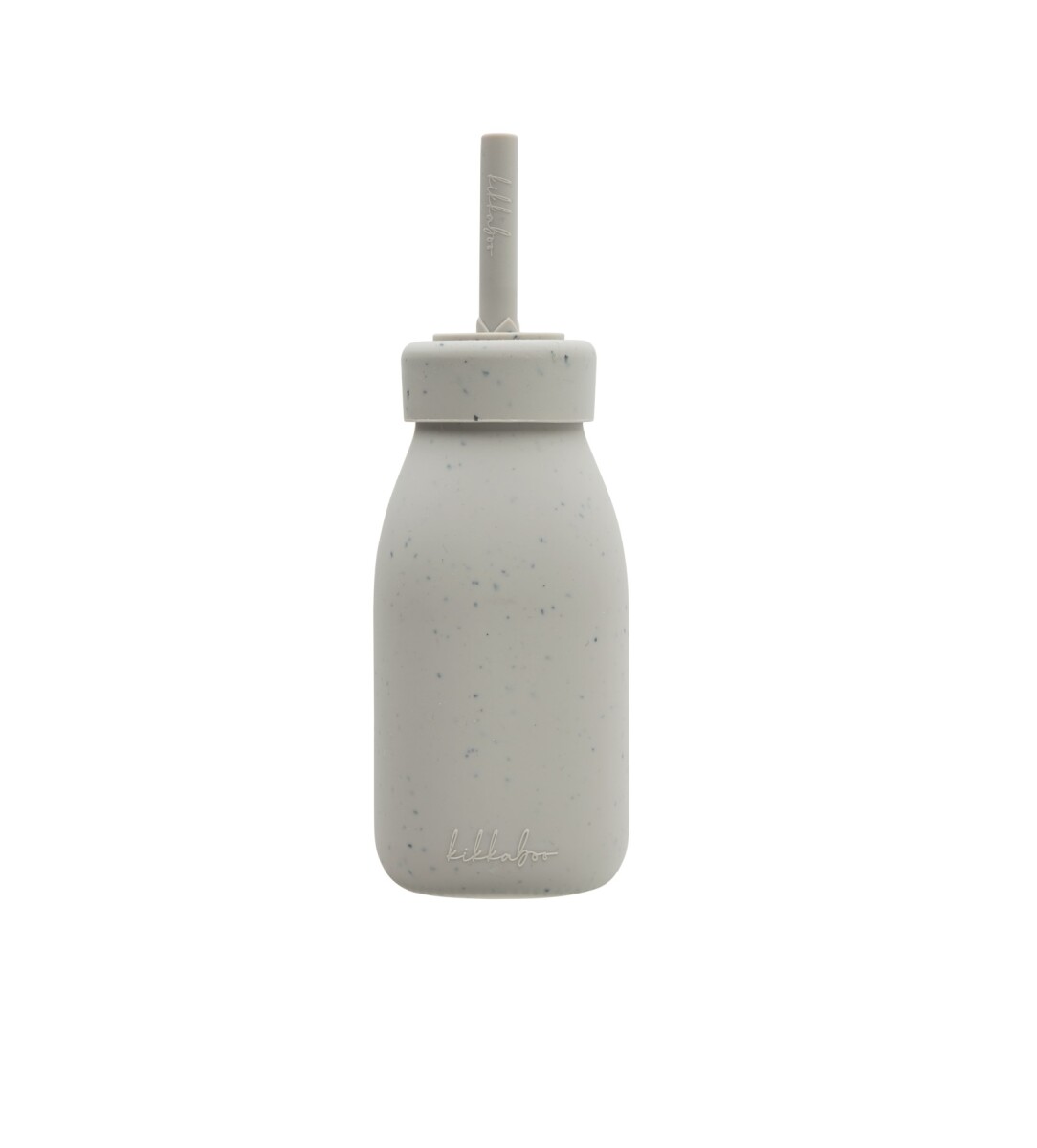 Botella con Sorbito Silicona Kikkaboo - Beige 