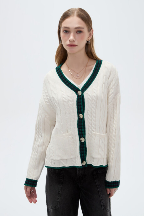 Cardigan Beltio Estampado 1