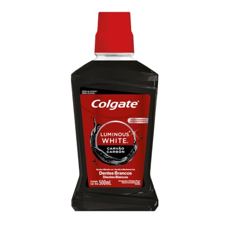 Enjuague Bucal Colgate Luminous White Con Carbon 500ml Enjuague Bucal Colgate Luminous White Con Carbon 500ml
