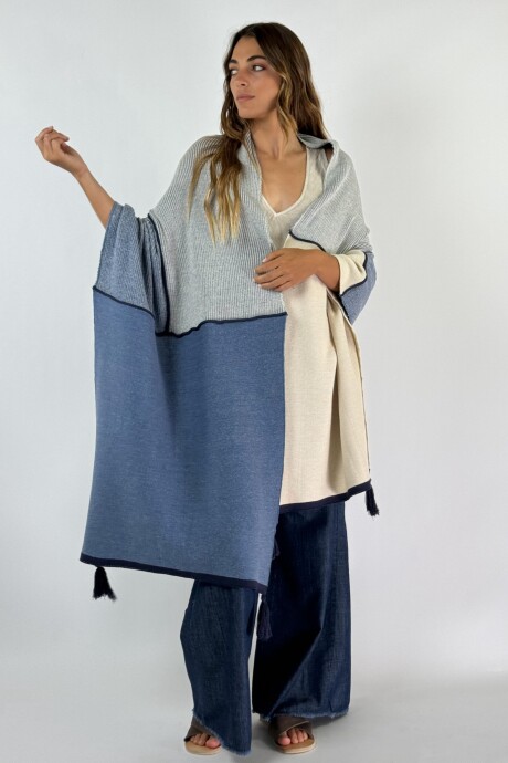 PASHMINA GABIANO Azul