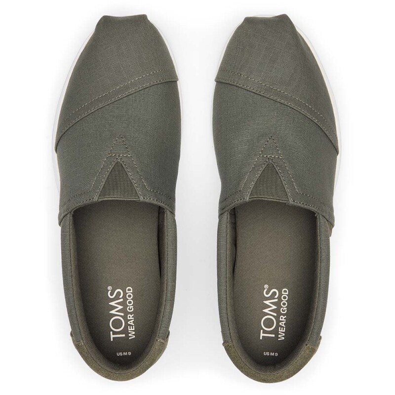 Alpargatas Drk Sage Rr/Cc Suede Mn Alpfwd Esp Hombre Sage