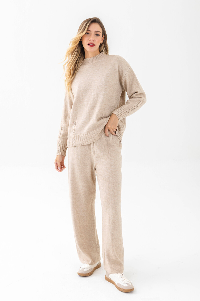 Conjunto Cloe - Tostado 