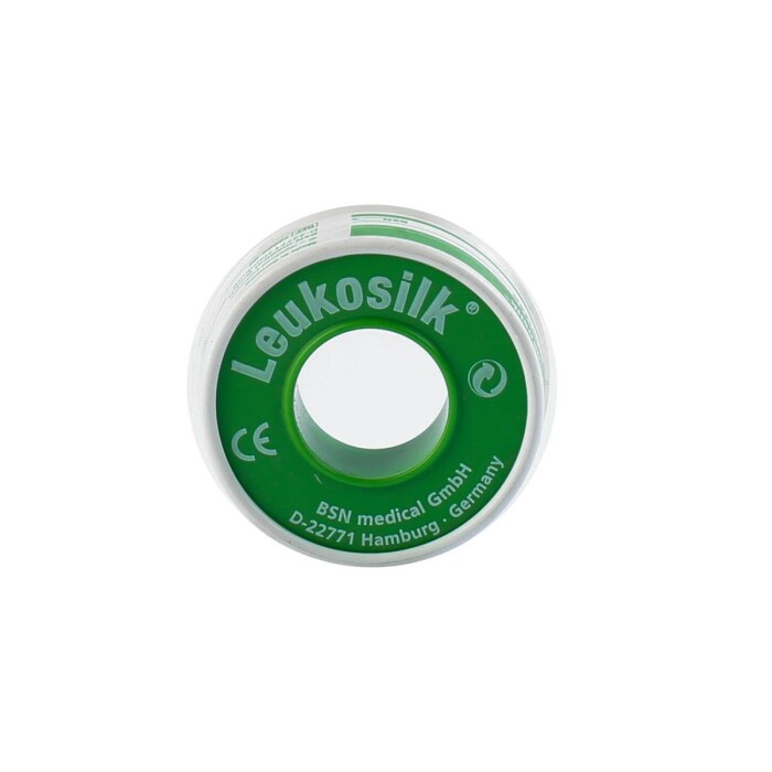 LEUKOSILK 1,25 CM UNID. X 4,6 MTS única
