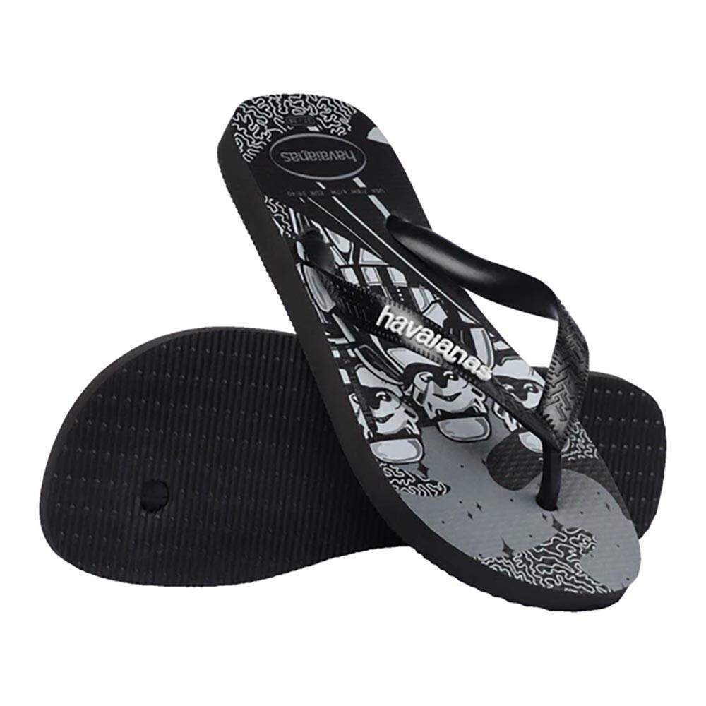 Sandalias Havaianas Star Wars FC Hombre Negro/Negro/Blanco
