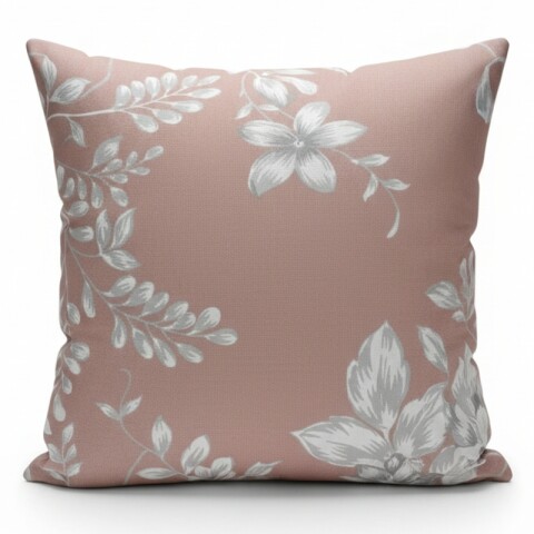Almohadón Decorativo 45x45 cm - Flores 02 – Cojín Suave para Cama y Living Almohadón Decorativo 45x45 cm - Flores 02 – Cojín Suave para Cama y Living