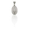 Dije Virgen de Guadalupe-Plata 925-Sin Piedra-CP3094 Sinpiedra