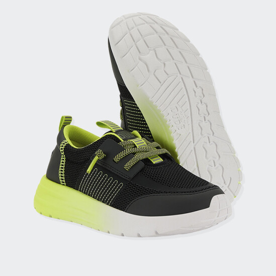 Championes Hey Dude Sirocco Play Youth Sport Block Negro