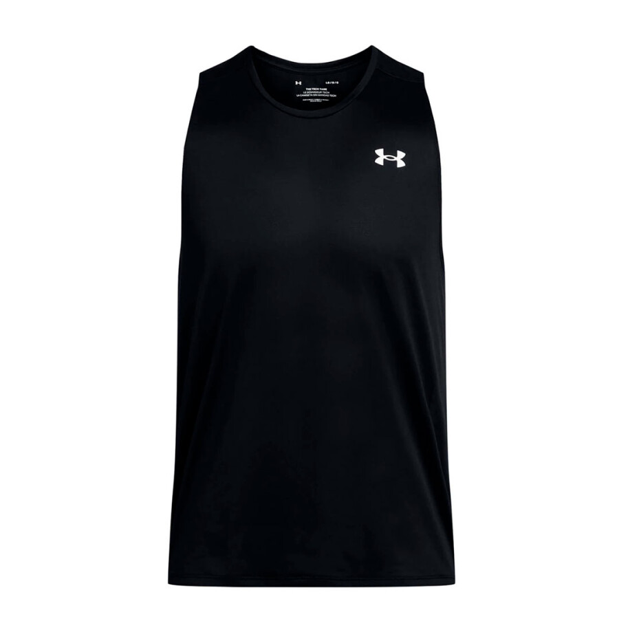 Musculosa de Hombre Under Armour Tech Tank Negro