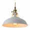 Lampara Colgante De Techo Metal Nordica Blanco Negro Luz Blanco