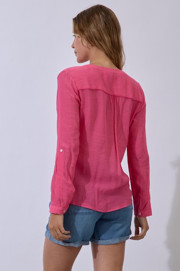 Blusa Puntilla FUCSIA