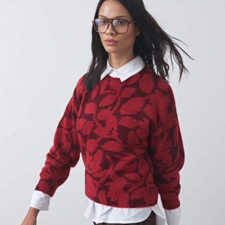 SWEATER ABANCAY Rojo