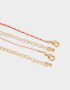 Collares Infantiles Licencias Collares Para Compartir Cinnamoroll - Dorado