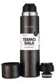 TERMO TERRANO BALA 750ML NEGRO METAL