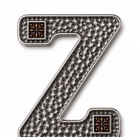 Letras Plata y Oro Z