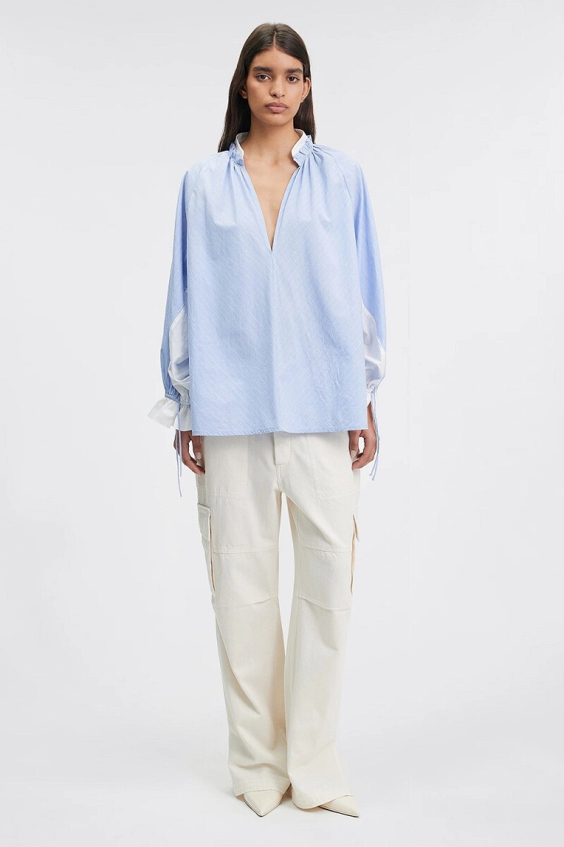 BLOUSE WALLY Azul