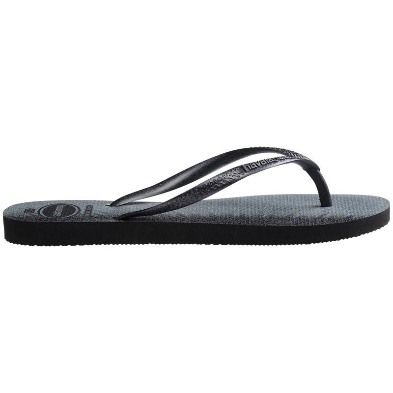 Ojotas Havaianas Slim Gloss Negro