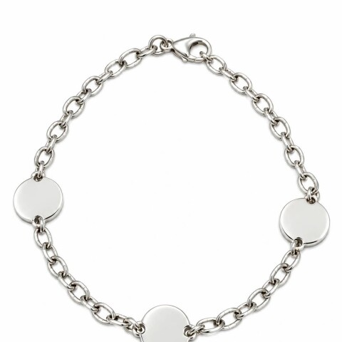 Pulsera con tres medallas Pulsera con tres medallas
