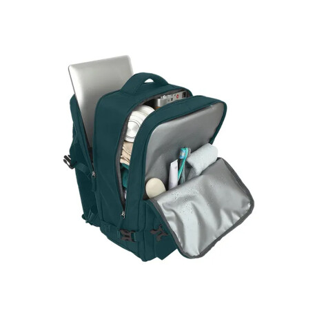 Mochila viral expandible para viaje Verde