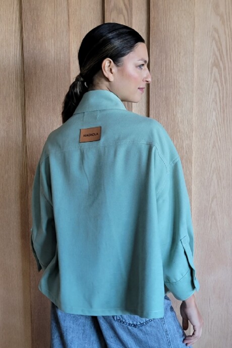Sobrecamisa Renata Verde Malva