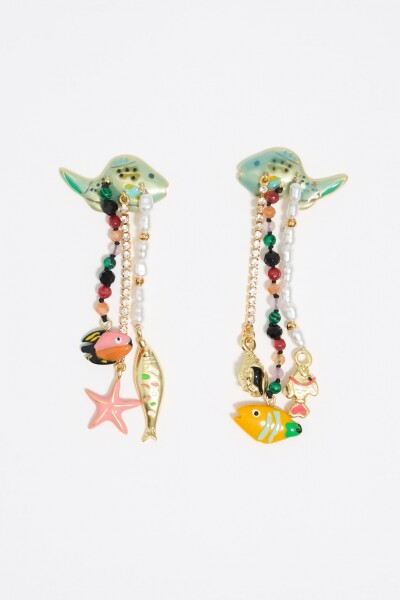 PENDIENTES Azul