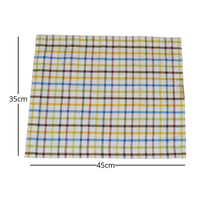 Individual algodón 35cm x45cm COLORES