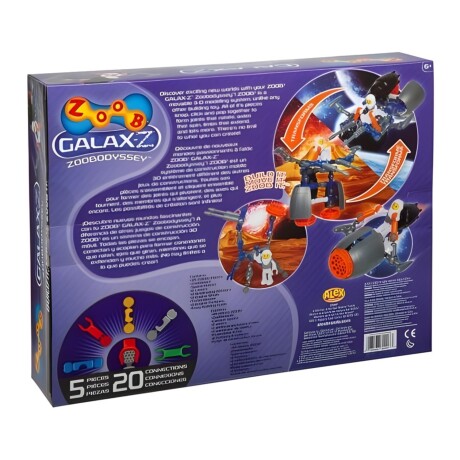Blocks juguete 45 piezas nave espacial Alex Toys Blocks juguete 45 piezas nave espacial Alex Toys