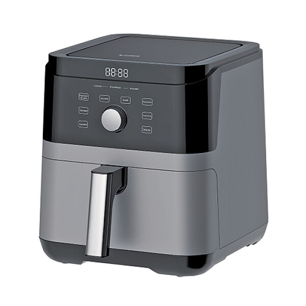 FREIDORA JAMES FJ-AF 5.5 L SIN ACEITE -Gris - Negro- Sin color