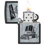 Encendedor ZIPPO 48572 C/Diseño Negro 0