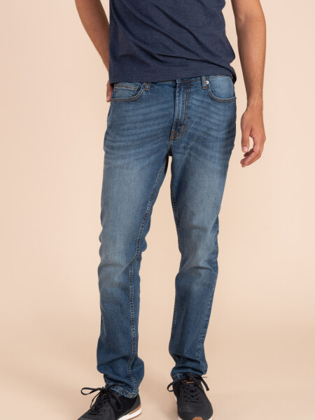 Pantalón de Jean Slim Azul