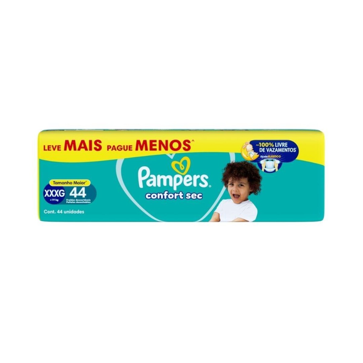PAMPERS CONFORT SEC XXXG X 44 