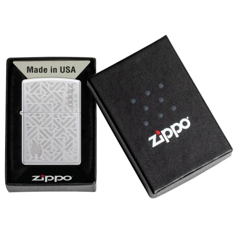Encendedor Zippo Geometric Design - 29912 Encendedor Zippo Geometric Design - 29912