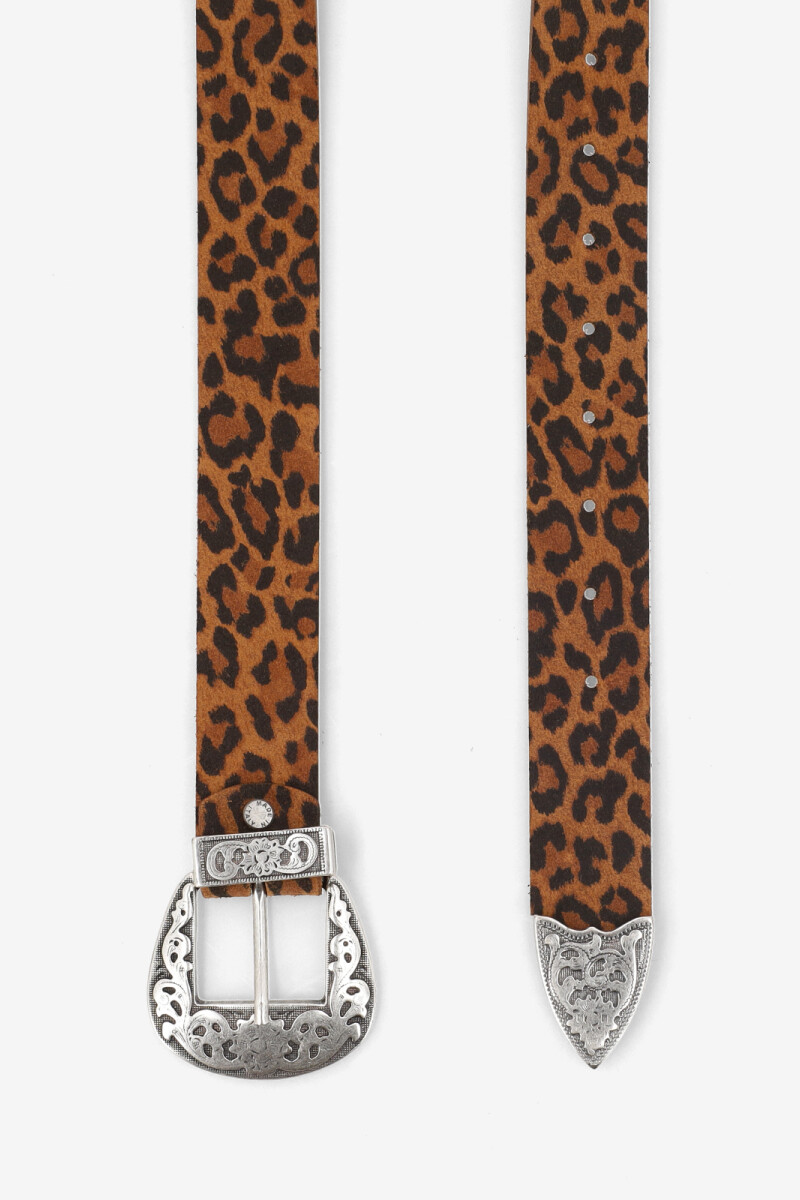 CINTURON Leopardo