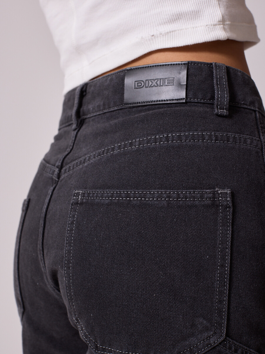 SHORT JEAN AIXA DIXIE Gris Oscuro