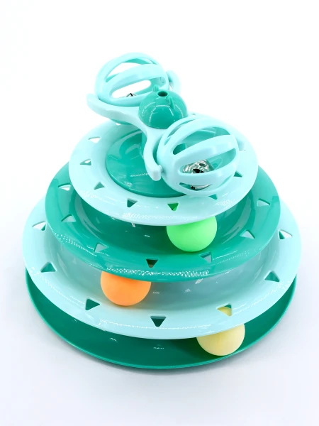 JUEGO INTERACTIVO GATO VERDE AQUA